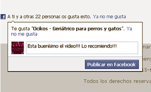 Integración de Sitio Web con Facebook